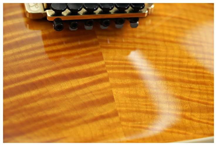 Pensa Guitars MK-1 Classic Flame Amber Knopfler Spec (Ex-Demo) #1238 Pensa Guitars MK-1 Classic Flame Amber Knopfler Spec (Ex-Demo) #1238
