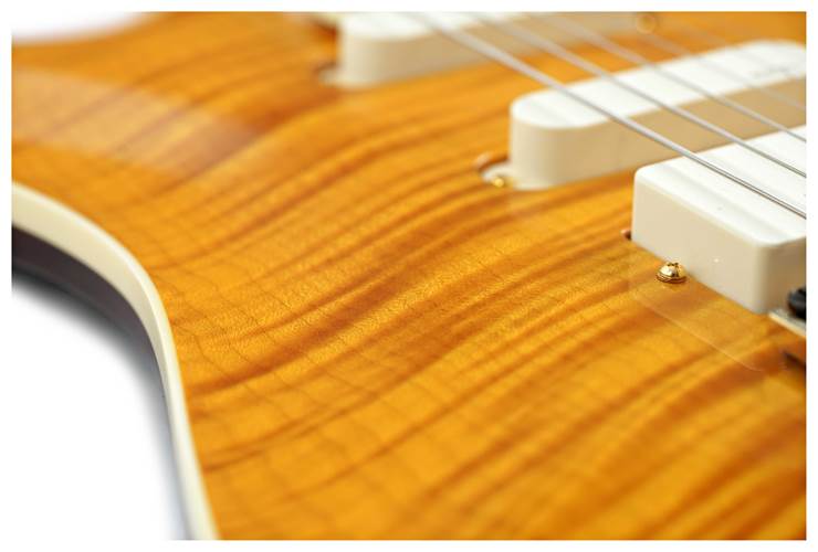 Pensa Guitars MK-1 Classic Flame Amber Knopfler Spec (Ex-Demo) #1238 Pensa Guitars MK-1 Classic Flame Amber Knopfler Spec (Ex-Demo) #1238