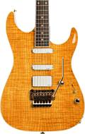 Pensa Guitars MK-1 Classic Flame Amber Knopfler Spec