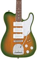 Vintage Revo Series Trio Guitar Green/Yellow Burst