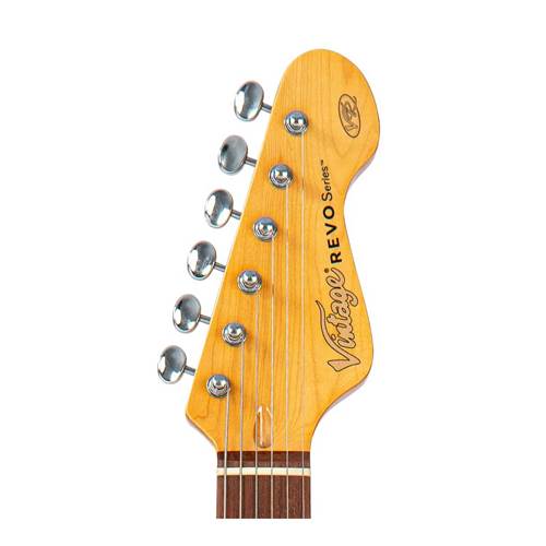 Vintage Revo Series Colt HS Duo Guitar Boulevard Black Vintage Revo Series Colt HS Duo Guitar Boulevard Black