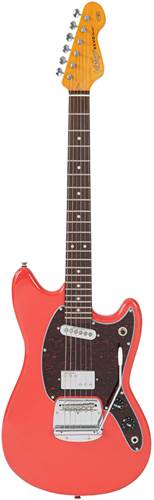 Vintage Revo Series Colt HS Duo Guitar Firenza Red