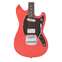 Vintage Revo Series Colt HS Duo Guitar Firenza Red Front View