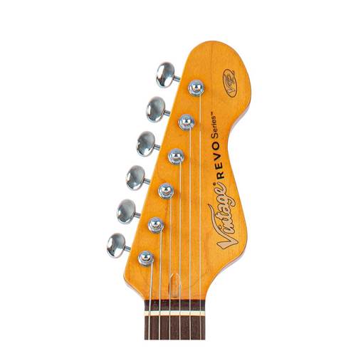 Vintage Revo Series Colt HS Duo Guitar Firenza Red Vintage Revo Series Colt HS Duo Guitar Firenza Red