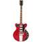 Vintage Revo Series Superthin Guitar Cherry Red Front View