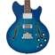 Vintage Revo Series Supreme Semi Acoustic Short Scale Bass Blueburst Front View