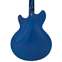 Vintage Revo Series Supreme Semi Acoustic Short Scale Bass Blueburst Front View