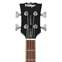 Vintage Revo Series Supreme Semi Acoustic Short Scale Bass Blueburst Front View