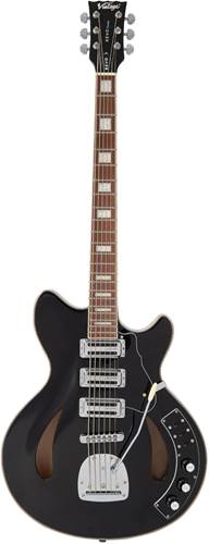 Vintage Revo Series Custom Supreme Baritone Guitar Boulevard Black Vintage Revo Series Custom Supreme Baritone Guitar Boulevard Black