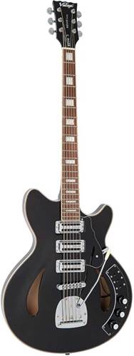 Vintage Revo Series Custom Supreme Baritone Guitar Boulevard Black Vintage Revo Series Custom Supreme Baritone Guitar Boulevard Black