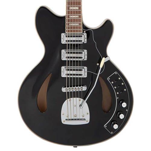 Vintage Revo Series Custom Supreme Baritone Guitar Boulevard Black Vintage Revo Series Custom Supreme Baritone Guitar Boulevard Black