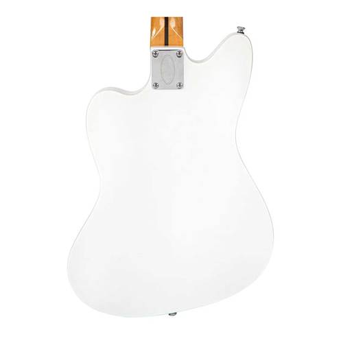 Vintage Revo Series Surfmaster Thinline Twin Guitar Arctic White Vintage Revo Series Surfmaster Thinline Twin Guitar Arctic White