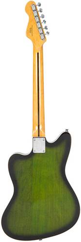Vintage Revo Series Surfmaster Thinline Twin Guitar Greenburst Vintage Revo Series Surfmaster Thinline Twin Guitar Greenburst