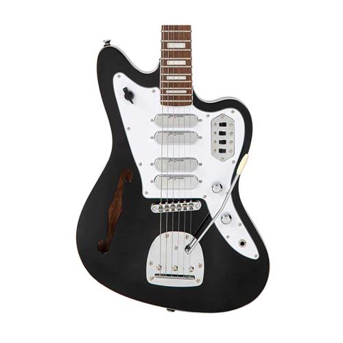 Vintage Revo Series Surfmaster Quad Guitar Boulevard Black Vintage Revo Series Surfmaster Quad Guitar Boulevard Black