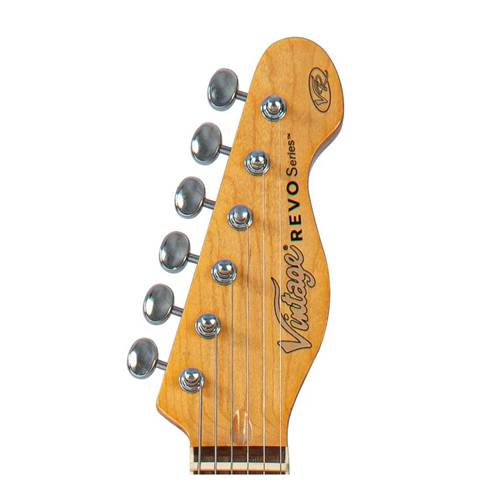 Vintage Revo Series Surfmaster Quad Guitar Boulevard Black Vintage Revo Series Surfmaster Quad Guitar Boulevard Black