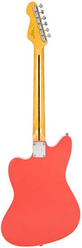 Vintage Revo Series Surfmaster Quad Guitar Firenza Red Vintage Revo Series Surfmaster Quad Guitar Firenza Red