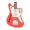 Vintage Revo Series Surfmaster Quad Guitar Firenza Red Front View