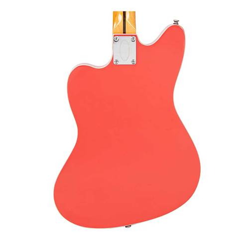 Vintage Revo Series Surfmaster Quad Guitar Firenza Red Vintage Revo Series Surfmaster Quad Guitar Firenza Red