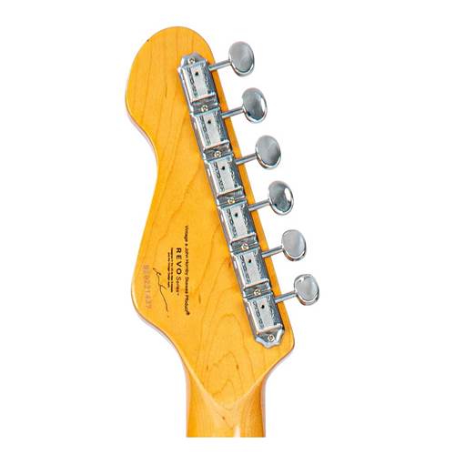 Vintage Revo Series Surfmaster Quad Guitar Firenza Red Vintage Revo Series Surfmaster Quad Guitar Firenza Red