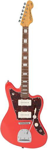Vintage Revo Series Surfmaster 90 Guitar Firenza Red Vintage Revo Series Surfmaster 90 Guitar Firenza Red