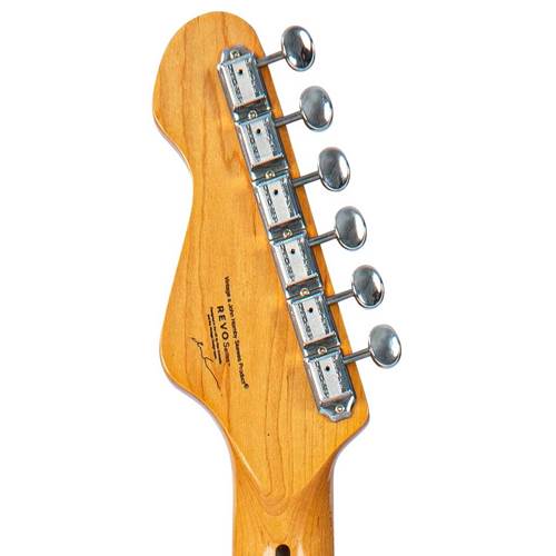 Vintage Revo Series Surfmaster 90 Guitar Firenza Red Vintage Revo Series Surfmaster 90 Guitar Firenza Red