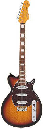 Vintage Revo Series Vision Guitar Two Tone Sunburst