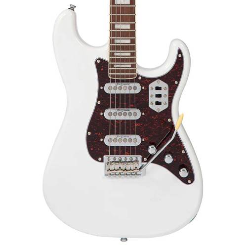 Vintage Revo Series Deluxe Guitar Arctic White Vintage Revo Series Deluxe Guitar Arctic White