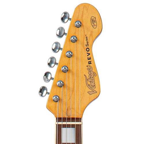 Vintage Revo Series Deluxe Guitar Arctic White Vintage Revo Series Deluxe Guitar Arctic White