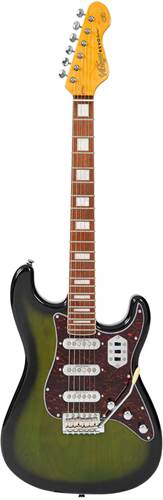 Vintage Revo Series Deluxe Guitar Greenburst Vintage Revo Series Deluxe Guitar Greenburst