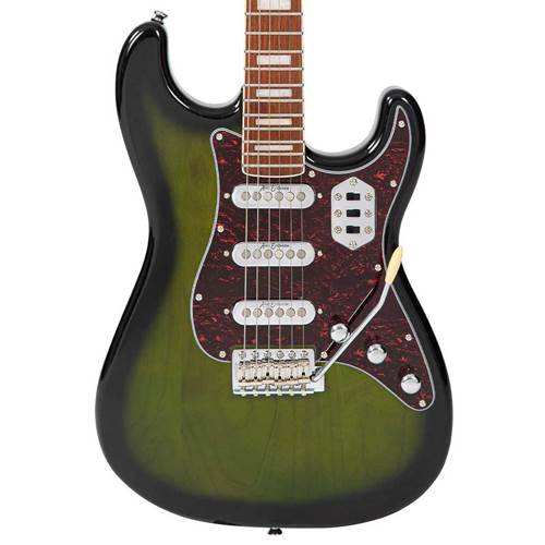 Vintage Revo Series Deluxe Guitar Greenburst Vintage Revo Series Deluxe Guitar Greenburst