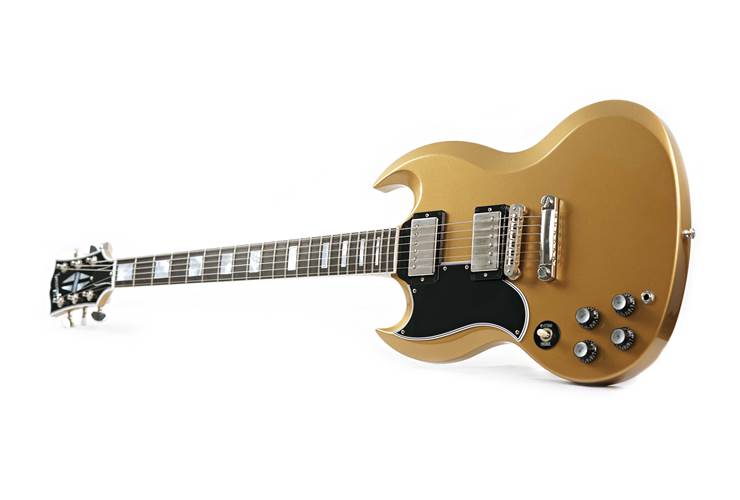 Gibson Custom Shop SG Custom Left Hand All Gold Gloss (Nearly New) #CS301713 Gibson Custom Shop SG Custom Left Hand All Gold Gloss (Nearly New) #CS301713