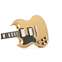 Gibson Custom Shop SG Custom Left Hand All Gold Gloss (Nearly New) #CS301713 Front View