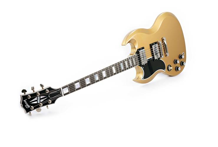 Gibson Custom Shop SG Custom Left Hand All Gold Gloss (Nearly New) #CS301713 Gibson Custom Shop SG Custom Left Hand All Gold Gloss (Nearly New) #CS301713