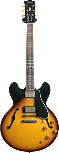 Gibson Custom Shop 1958 ES-335 Limited Edition Reissue Murphy Lab Heavy Aged Faded Tobacco Burst #A840049