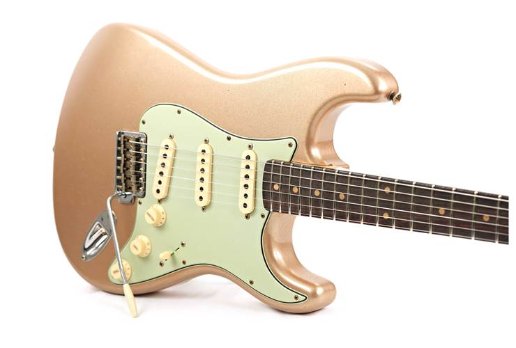 Fender Custom Shop 1959 Stratocaster Journeyman Relic Super Faded Aged Firemist Gold #CZ581728 Fender Custom Shop 1959 Stratocaster Journeyman Relic Super Faded Aged Firemist Gold #CZ581728