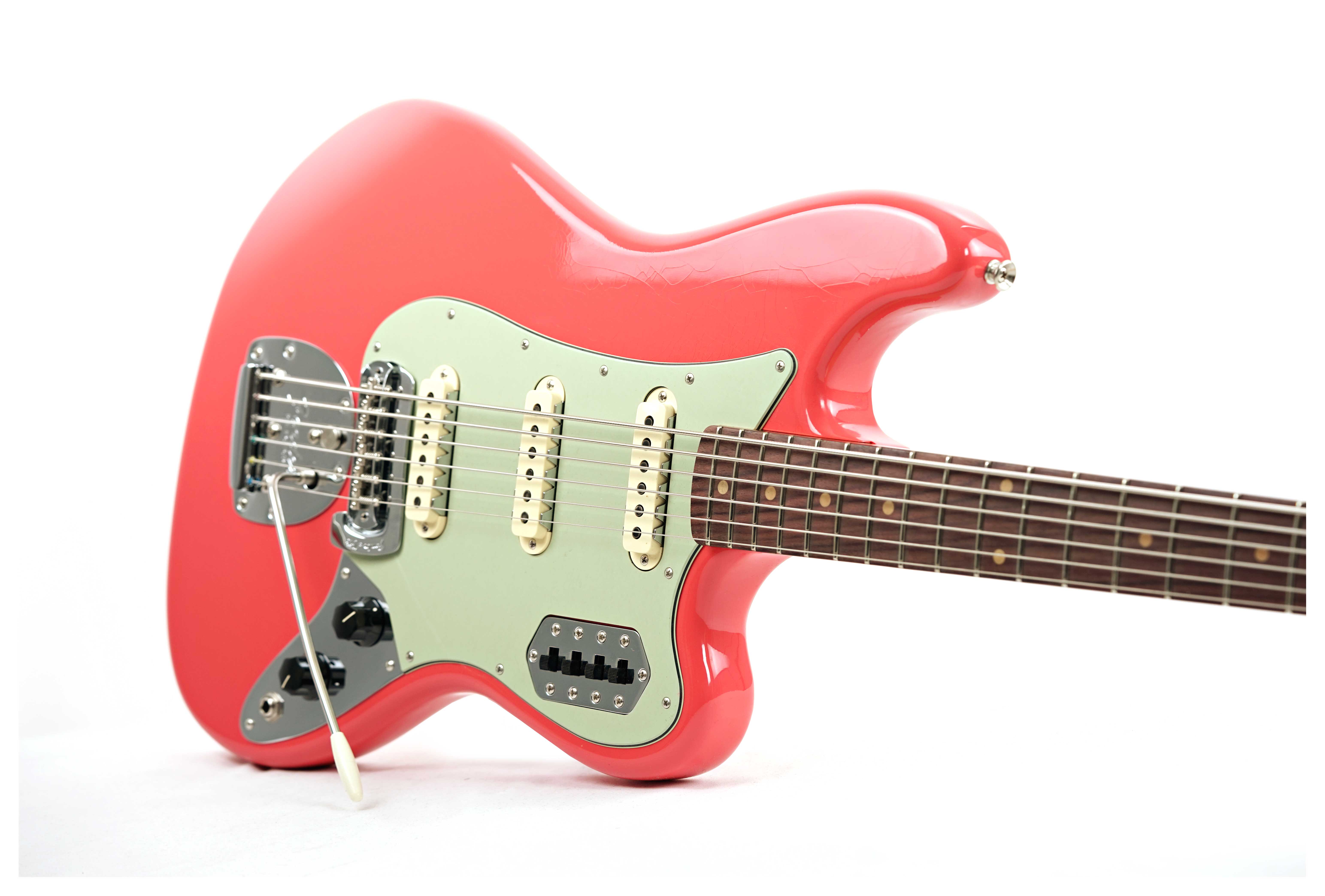 Fender Custom Shop Bass VI Lush Closet Classic Fiesta Red