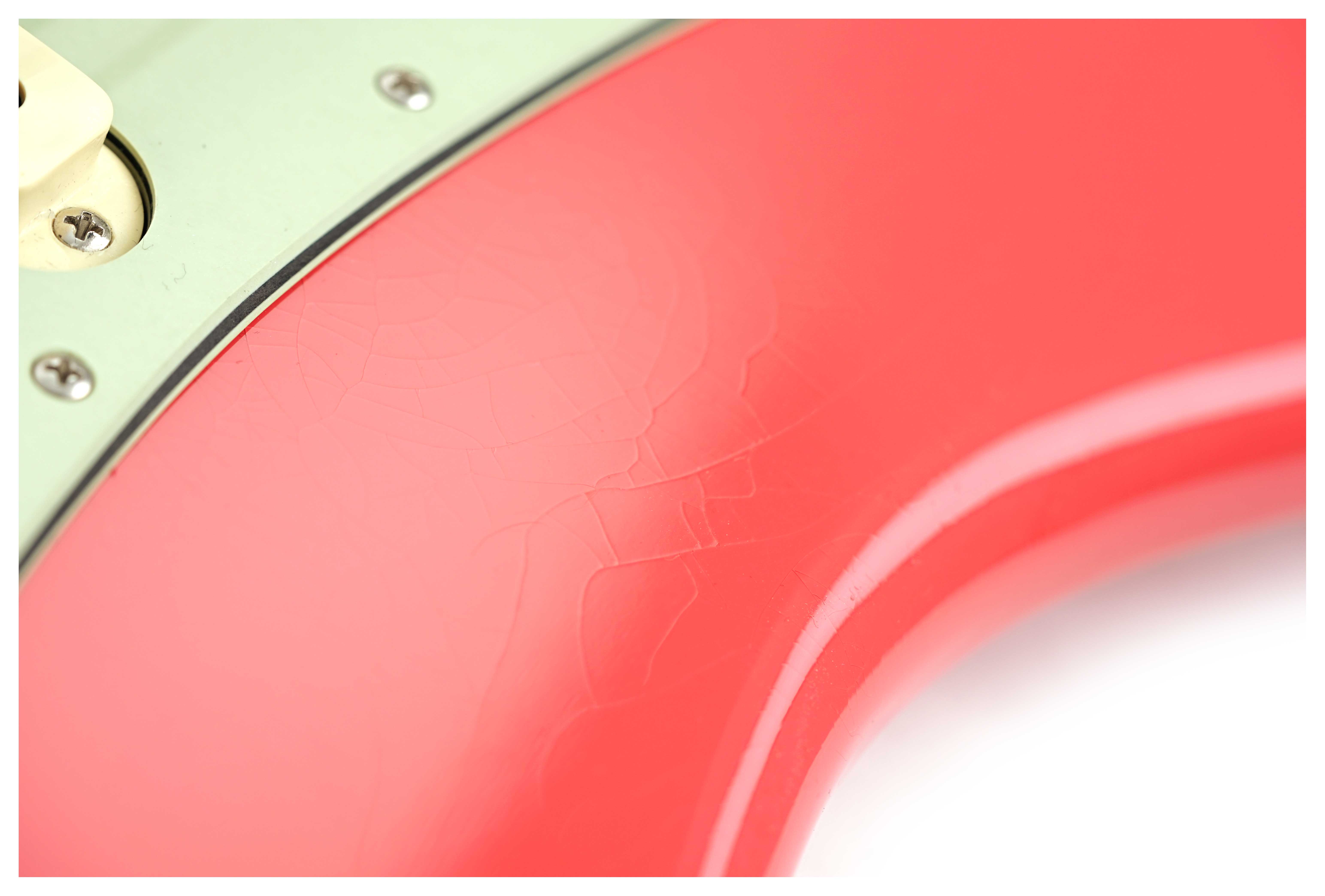 Fender Custom Shop Bass VI Lush Closet Classic Fiesta Red