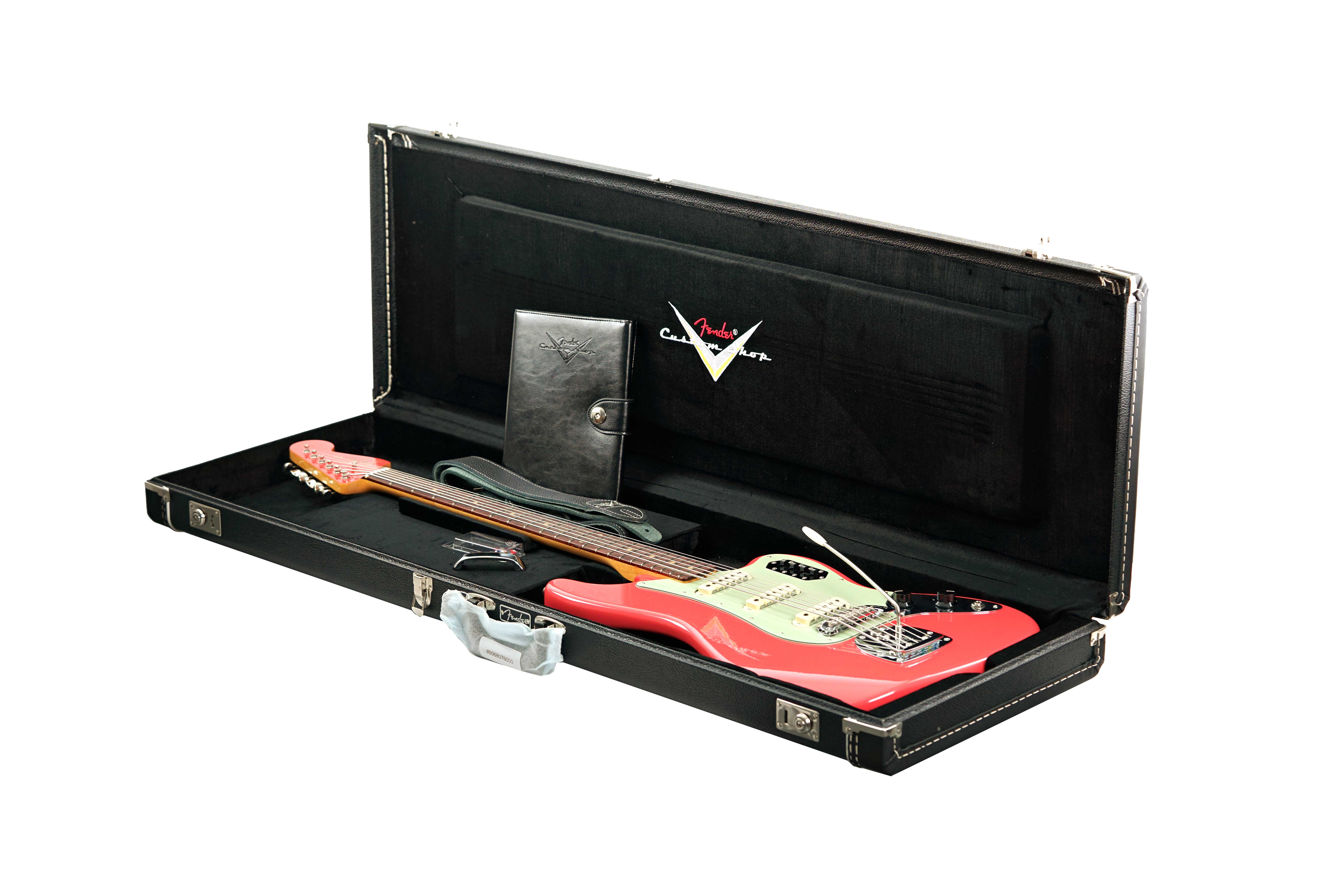 Fender Custom Shop Bass VI Lush Closet Classic Fiesta Red