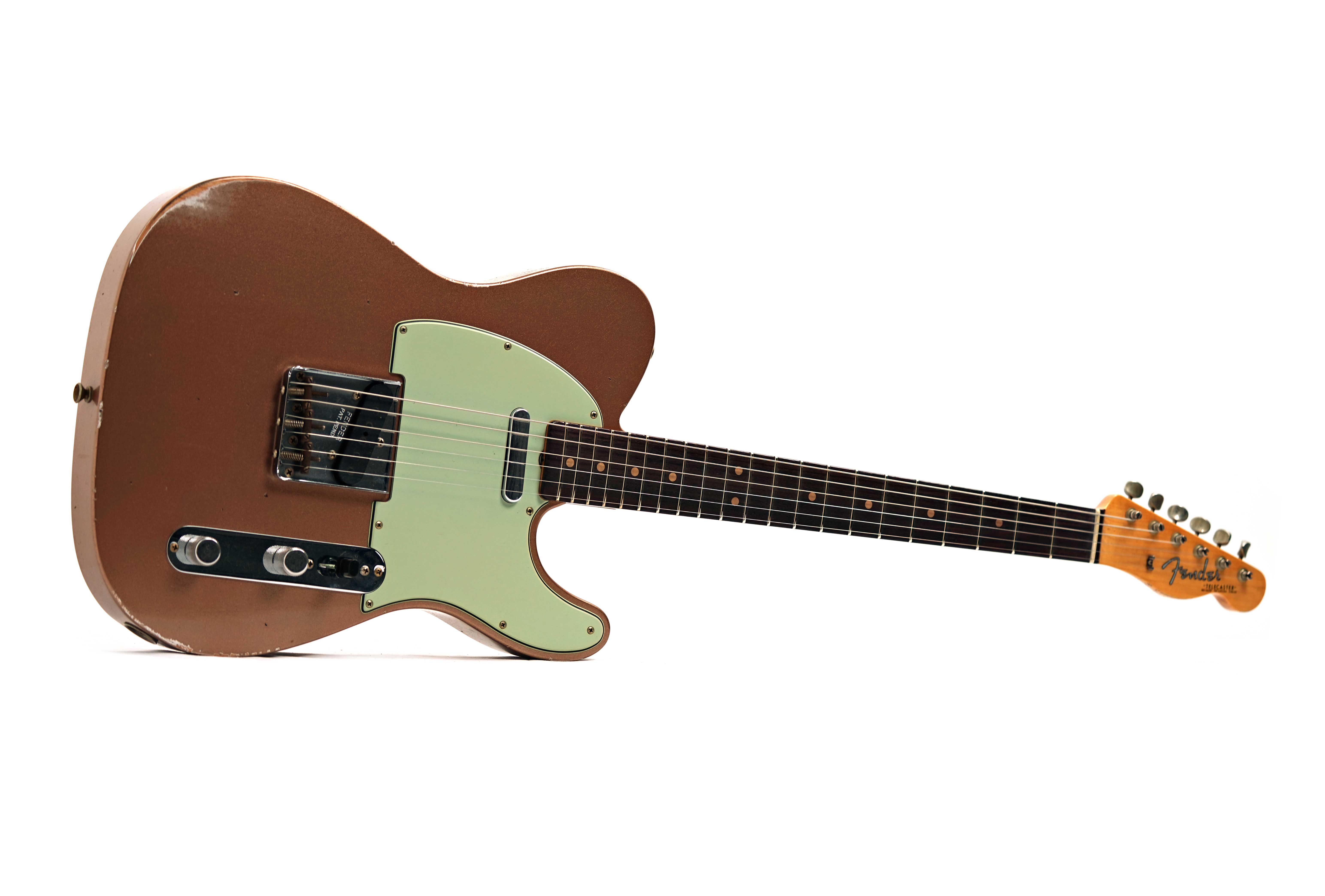 Fender Custom Shop 1963 Telecaster Relic Firemist Gold #CZ591034