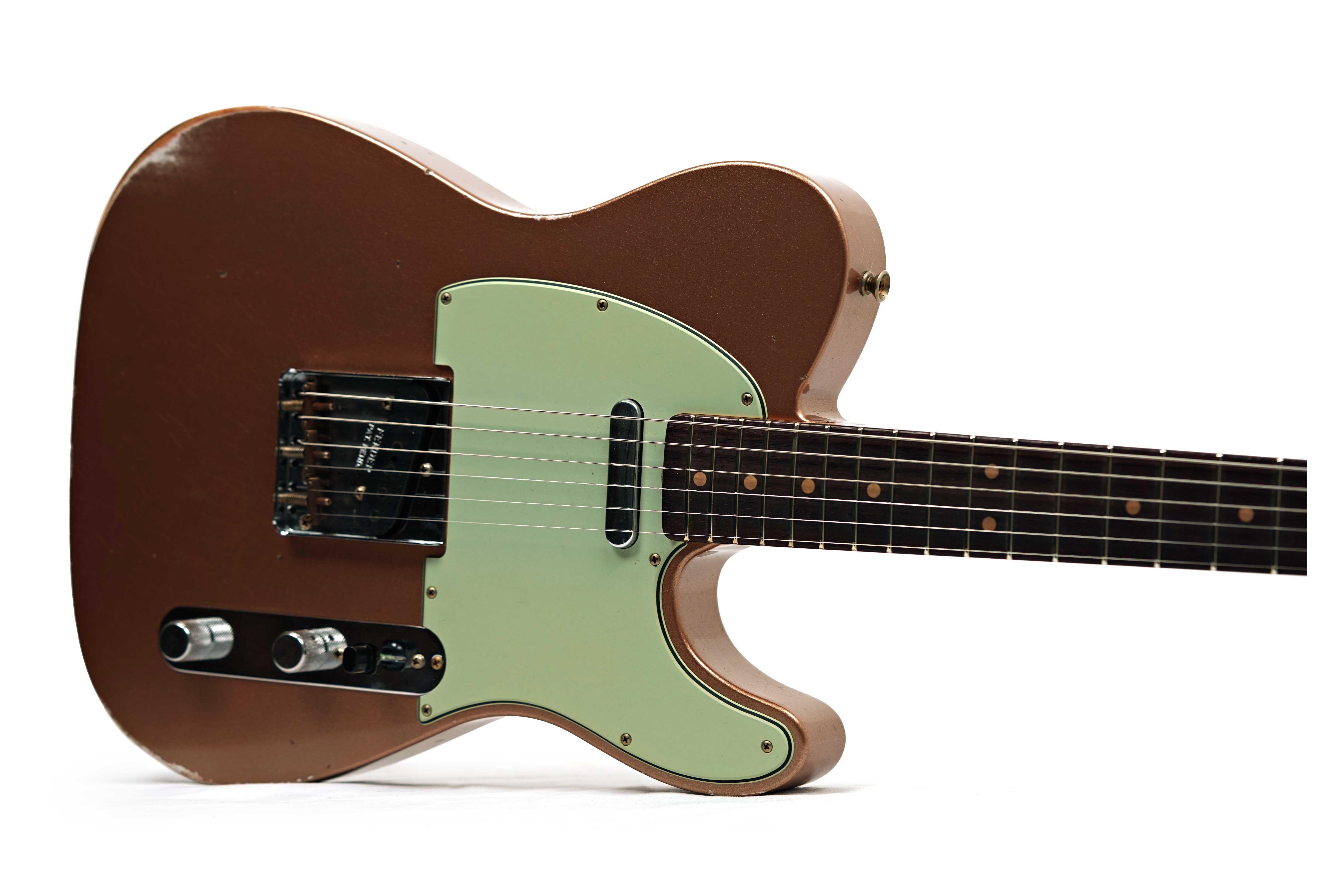 Fender Custom Shop 1963 Telecaster Relic Firemist Gold #CZ591034