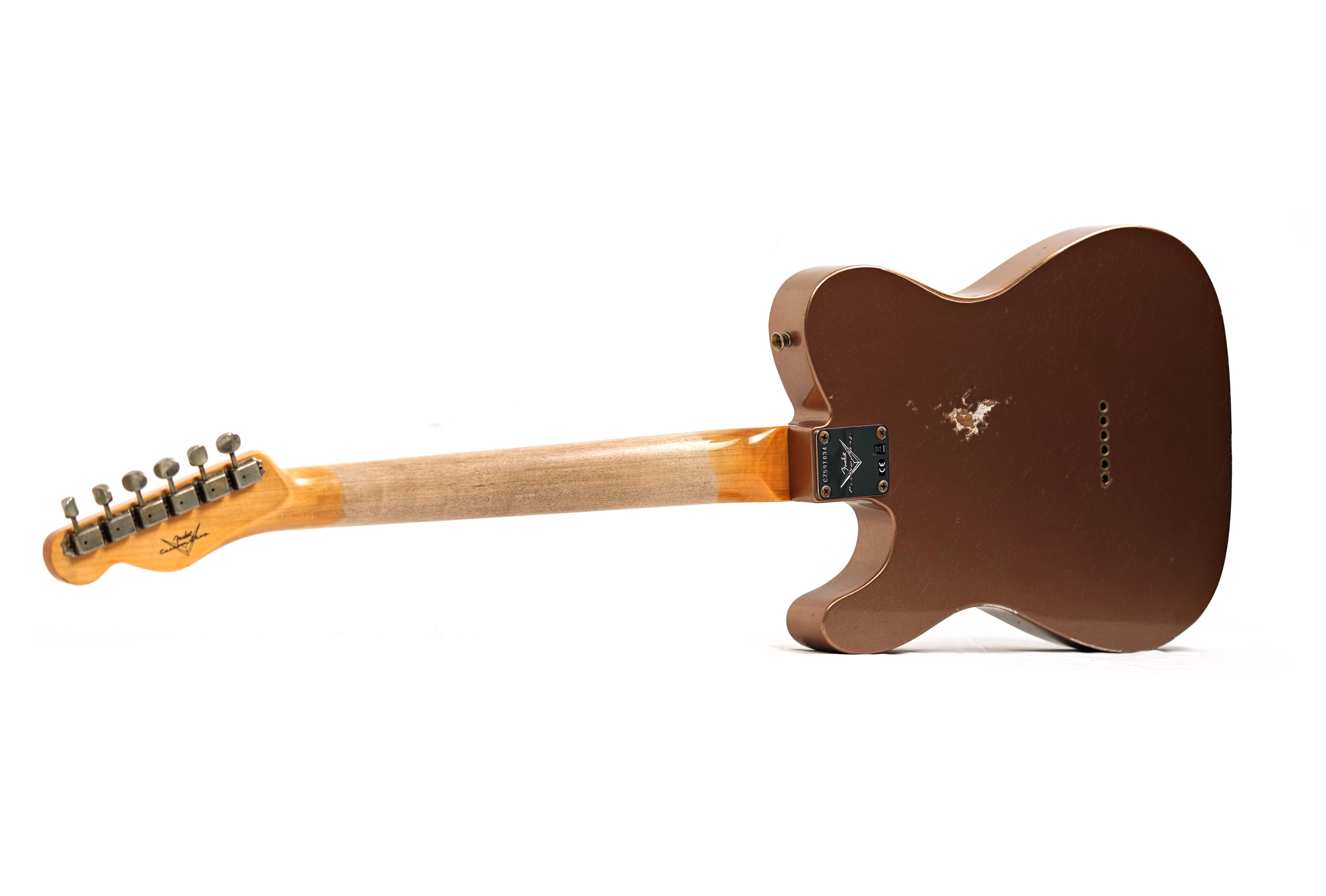 Fender Custom Shop 1963 Telecaster Relic Firemist Gold #CZ591034