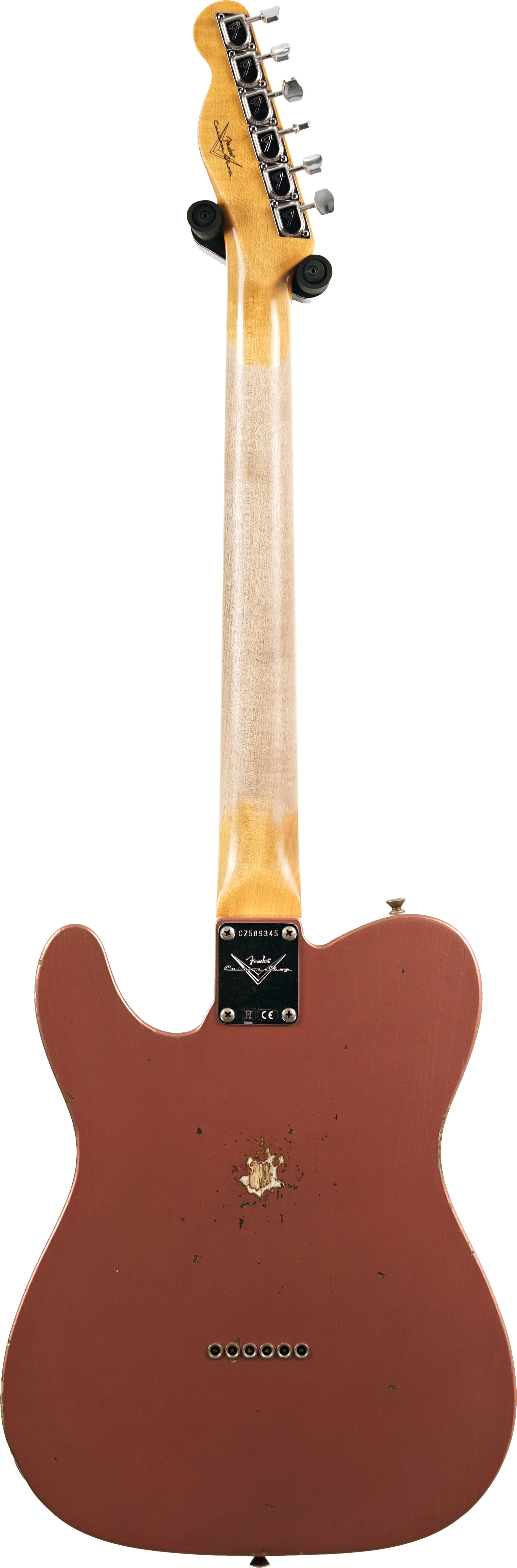 Fender Custom Shop Bobbed Thinline Telecaster Copper Penny Relic #CZ589345