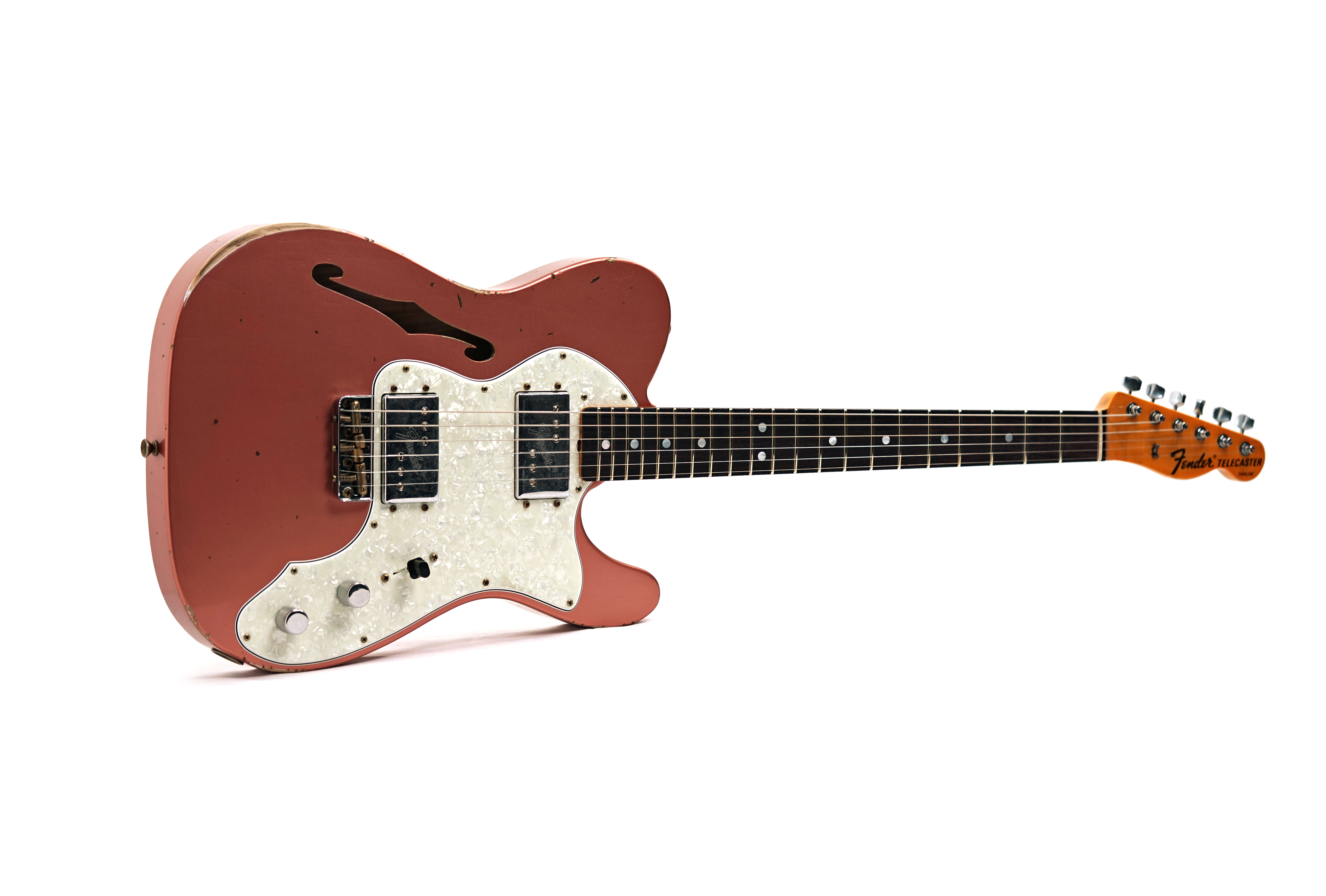 Fender Custom Shop Bobbed Thinline Telecaster Copper Penny Relic #CZ589345