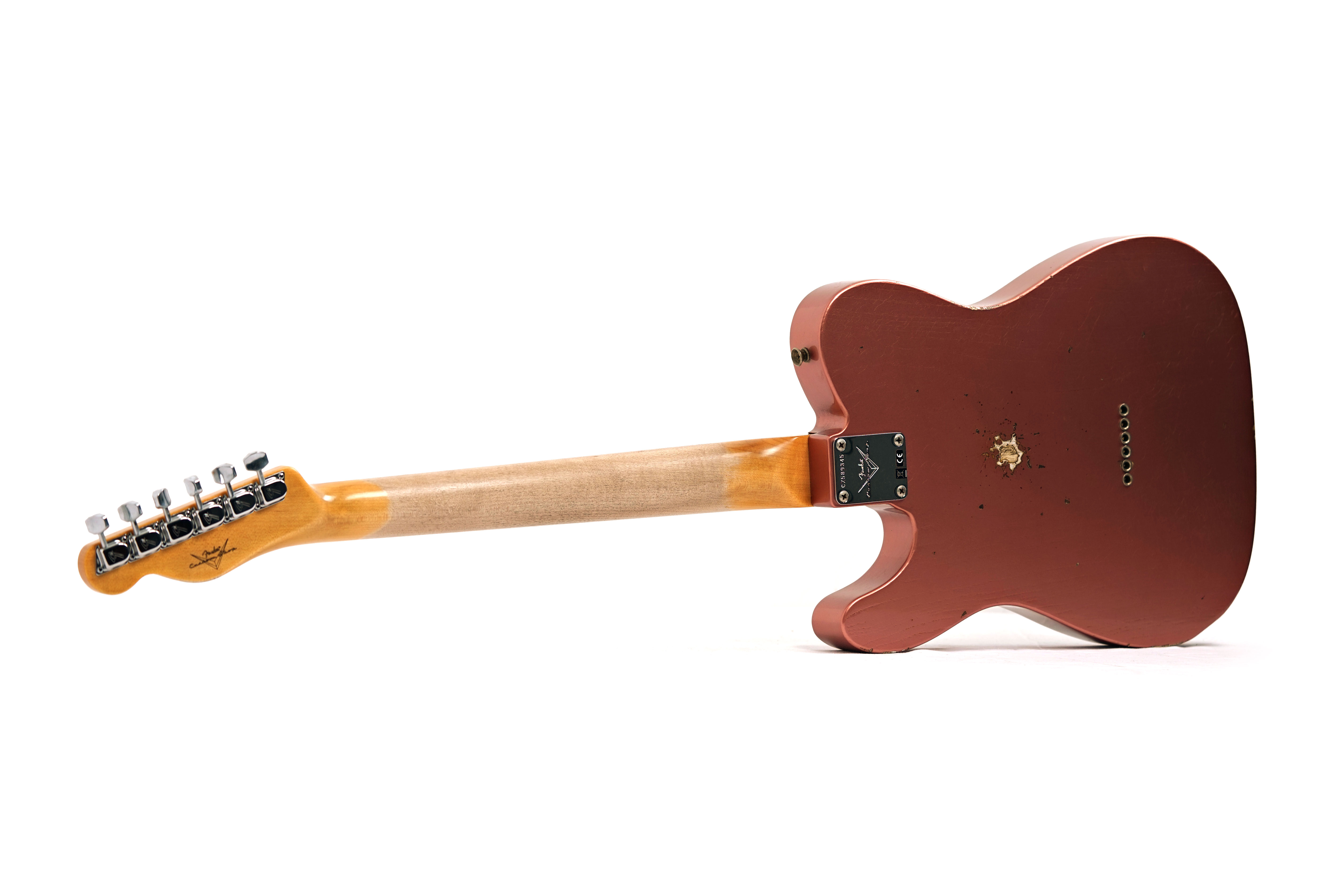 Fender Custom Shop Bobbed Thinline Telecaster Copper Penny Relic #CZ589345