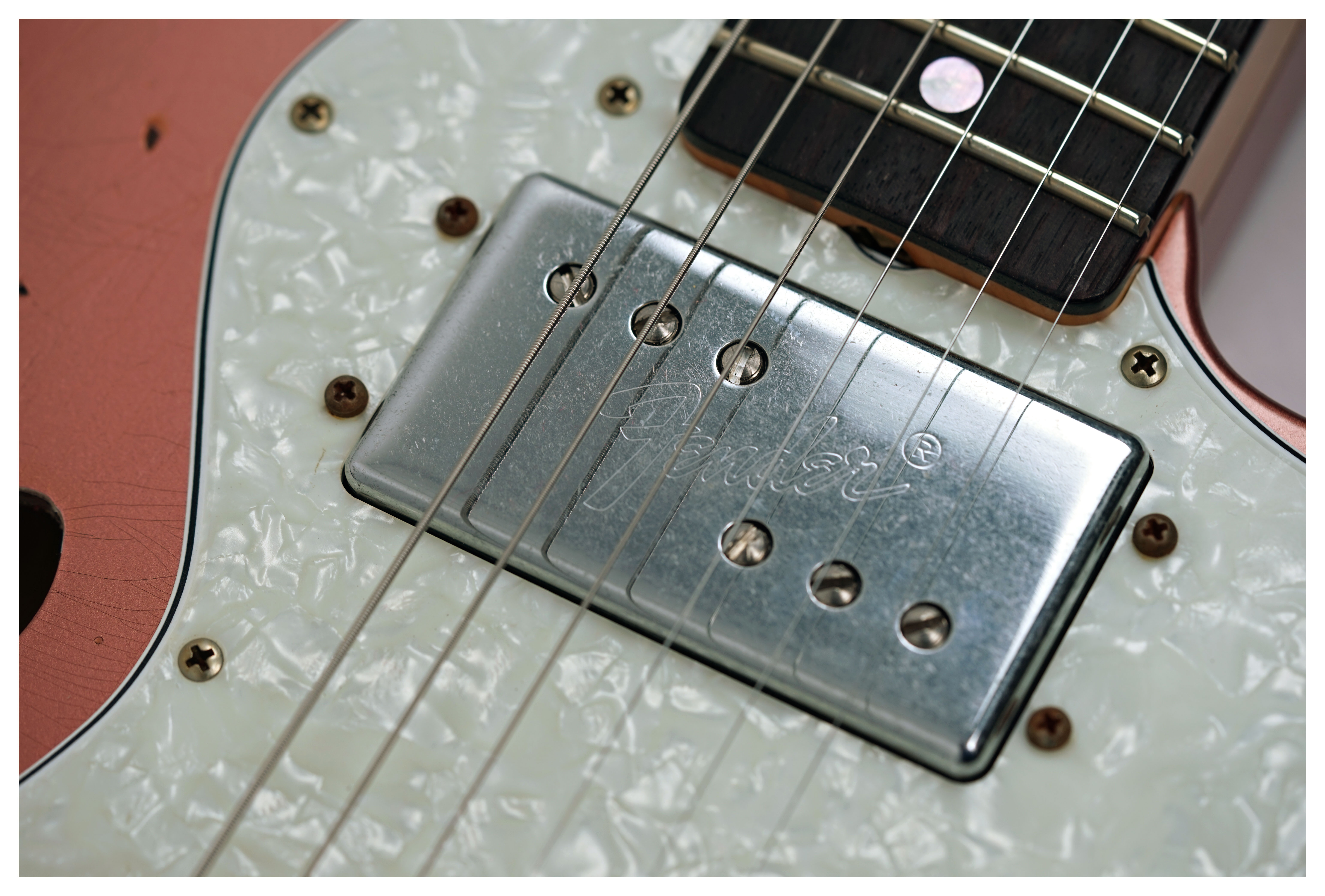 Fender Custom Shop Bobbed Thinline Telecaster Copper Penny Relic #CZ589345