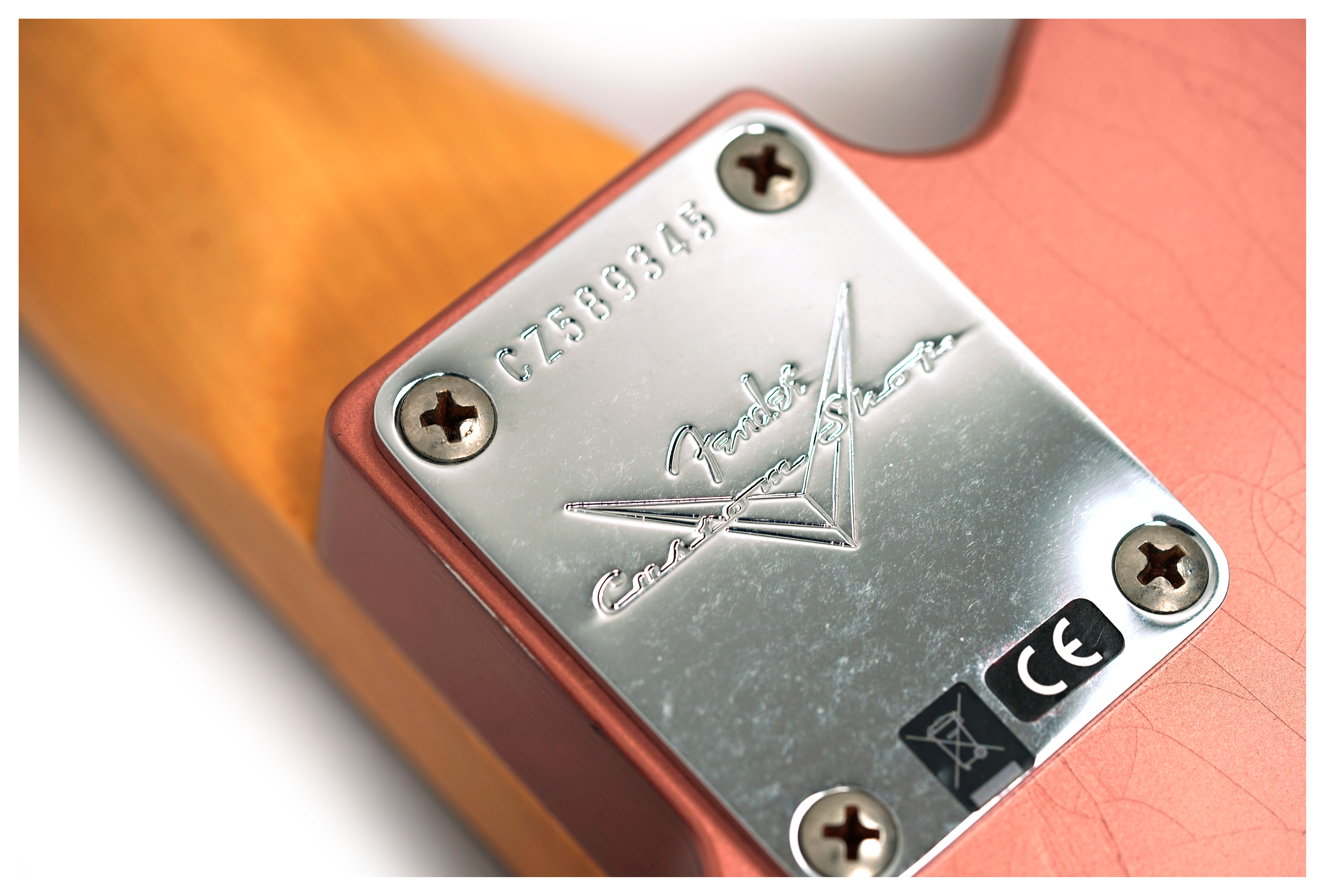 Fender Custom Shop Bobbed Thinline Telecaster Copper Penny Relic #CZ589345