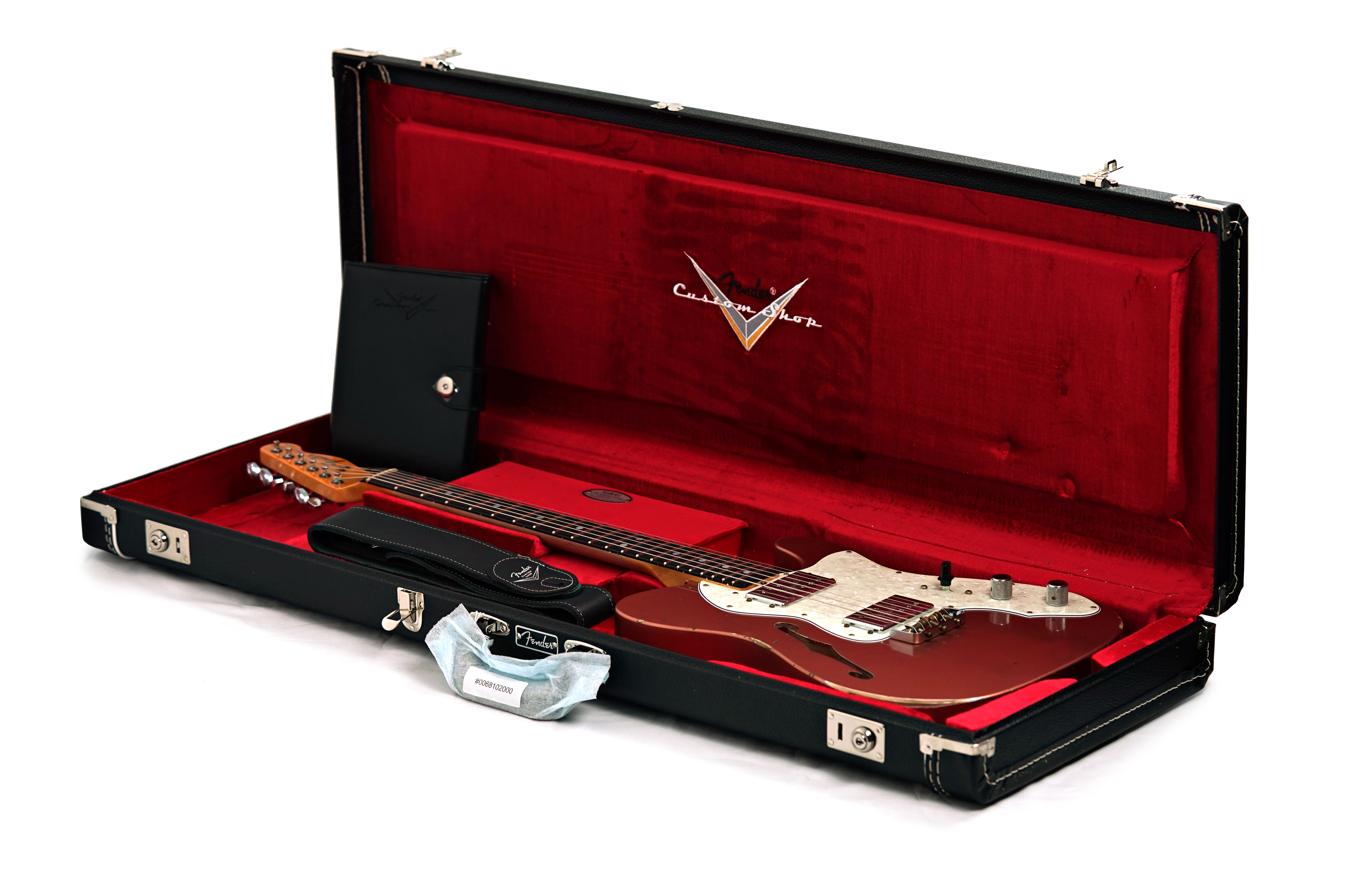 Fender Custom Shop Bobbed Thinline Telecaster Copper Penny Relic #CZ589345