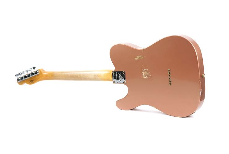 Fender Custom Shop Bobbed Thinline Telecaster Copper Penny Relic Fender Custom Shop Bobbed Thinline Telecaster Copper Penny Relic