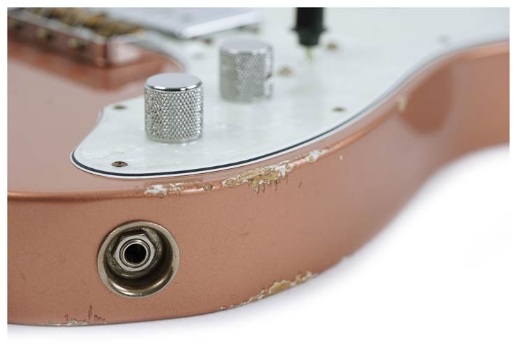 Fender Custom Shop Bobbed Thinline Telecaster Copper Penny Relic Fender Custom Shop Bobbed Thinline Telecaster Copper Penny Relic