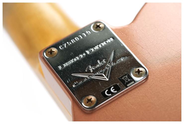 Fender Custom Shop Bobbed Thinline Telecaster Copper Penny Relic Fender Custom Shop Bobbed Thinline Telecaster Copper Penny Relic